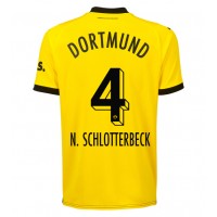 Borussia Dortmund Nico Schlotterbeck #4 Domaci Dres 2023-24 Kratak Rukav